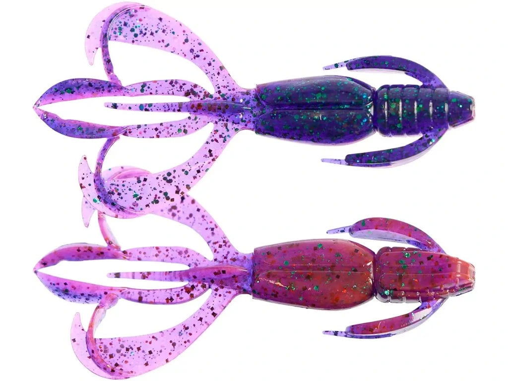 Soft lure Keitech Crazy Flapper Mystic June Bug EA21T /2.8"/ - Emerald Ripple