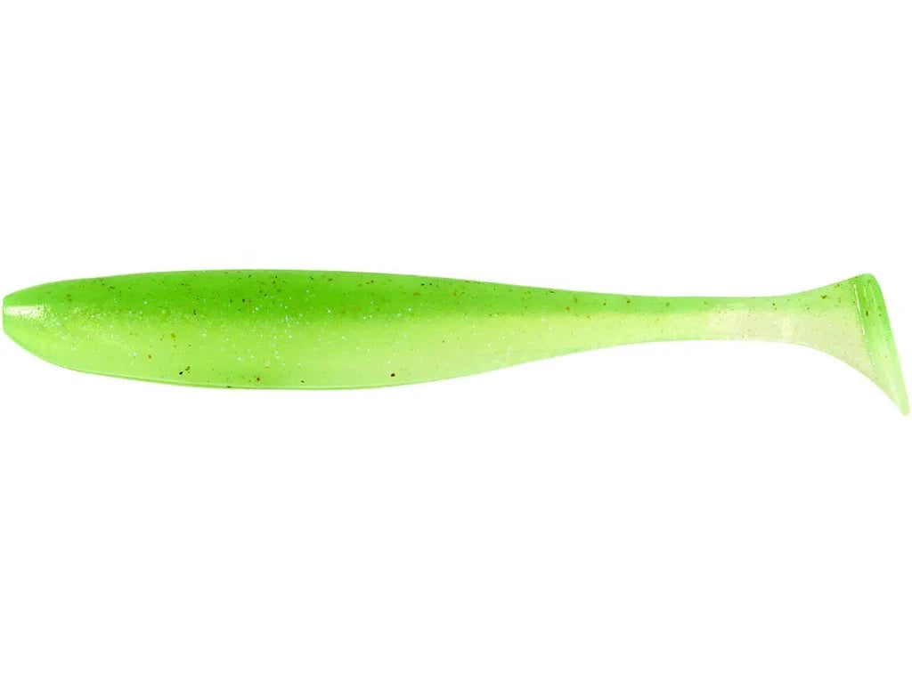 Soft lure Keitech Easy Shiner Electric Chart Shad EA19T /2"/3"/3.5"/4"/4.5"/5" - Emerald Ripple