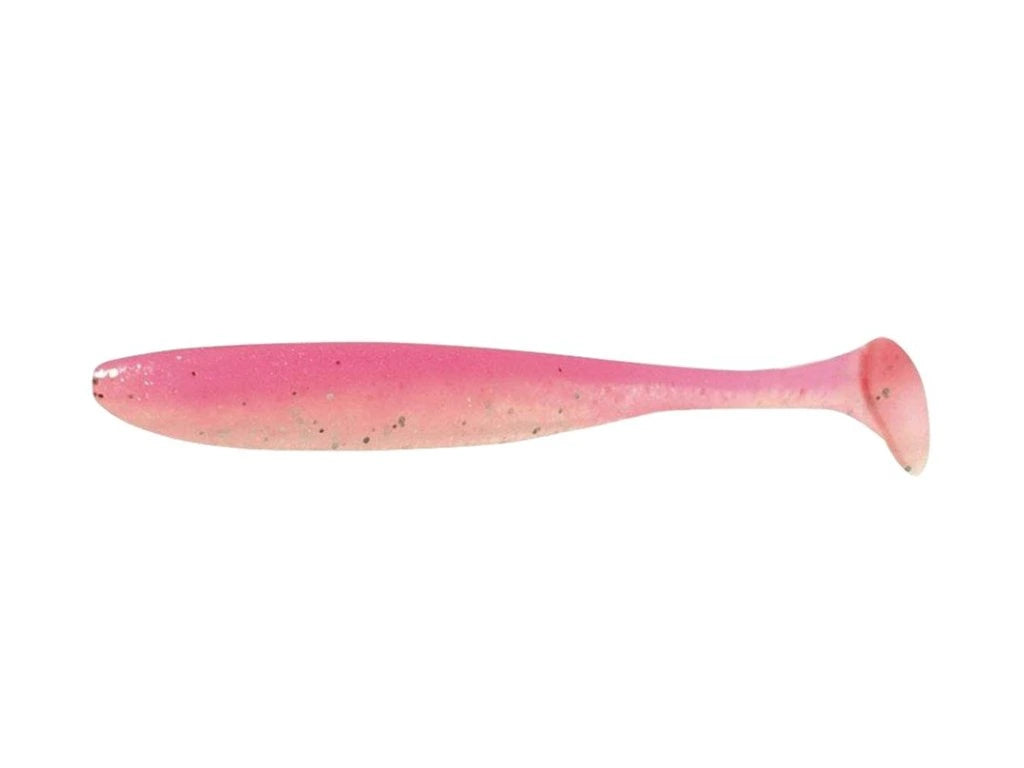Soft lure Keitech Easy Shiner Pink Silver Glow EA10T /2"/3.5"/4" - Emerald Ripple