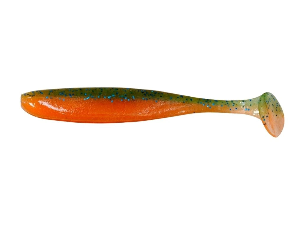 Soft lure Keitech Easy Shiner Rotten Carrot PAL11T /3"/3.5"/4"/ - Emerald Ripple