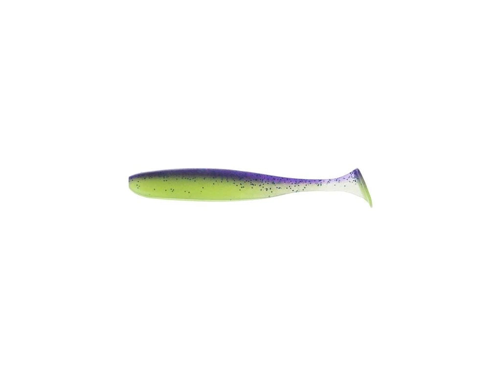 Soft lure Keitech Easy Shiner Violet Lime Belly PAL06T /3"/3.5"/4.5"/5"/ - Emerald Ripple