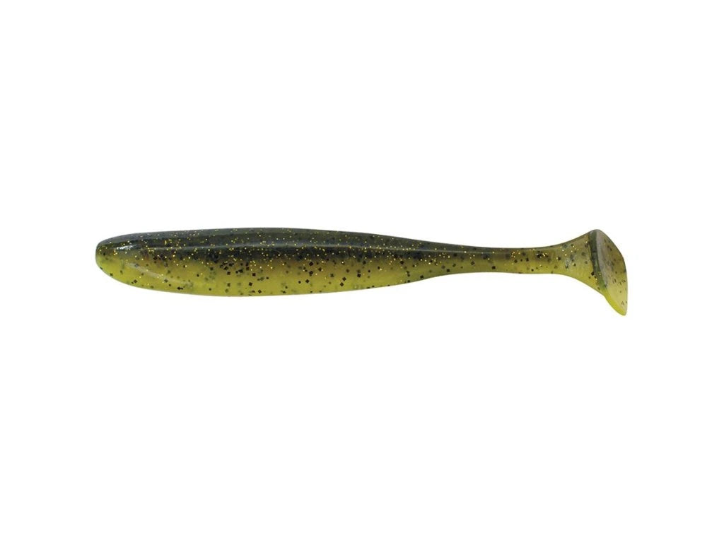 Soft lure Keitech Easy Shiner Watermelon PP. Yellow PP EA07T /2"/ - Emerald Ripple