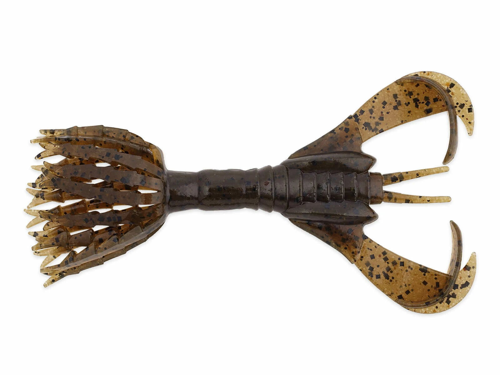 Soft lure Keitech Hyper Spider Green Pumpkin PP # 101S - Emerald Ripple