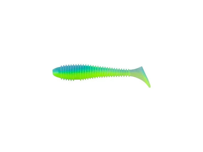 Soft lure Keitech Swing Impact FAT Ice Chartreuse PAL03T /2.8"/3.3"/3.8"/4.3"/4.8"/5.8"