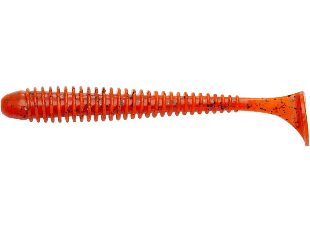 Soft lure Keitech Swing Impact Spicy Mustard PP/Blue FLK. EA13S /3" - Emerald Ripple