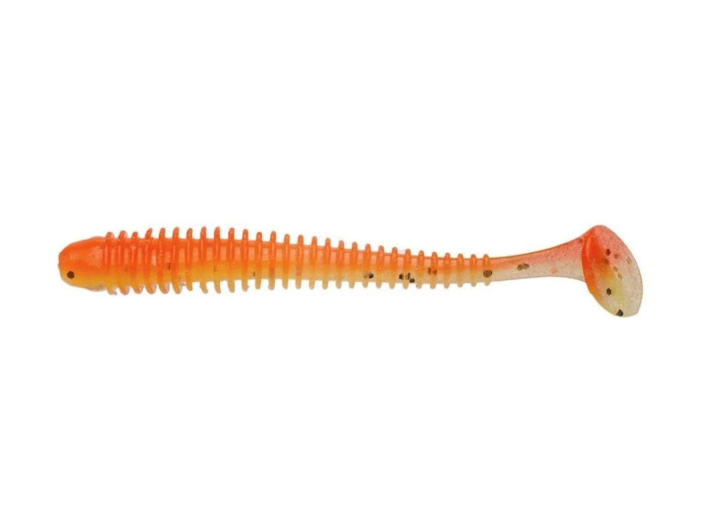 Soft lure Keitech Swing Impact Sun Shine Lemon PAL04T /4" - Emerald Ripple
