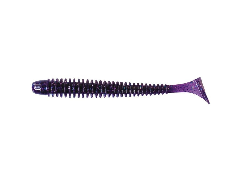 Soft lure Keitech Swing Impact Violet EA04S /2.5"/3.5" - Emerald Ripple