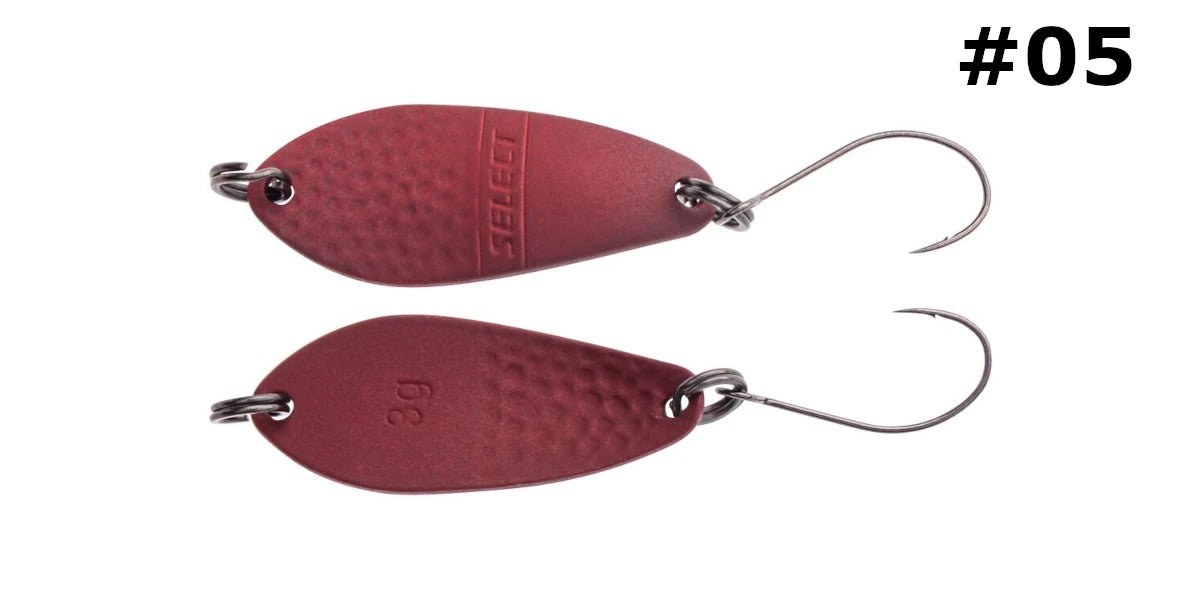 Spoon lure Select Dancer 3.0g 31mm - Emerald Ripple