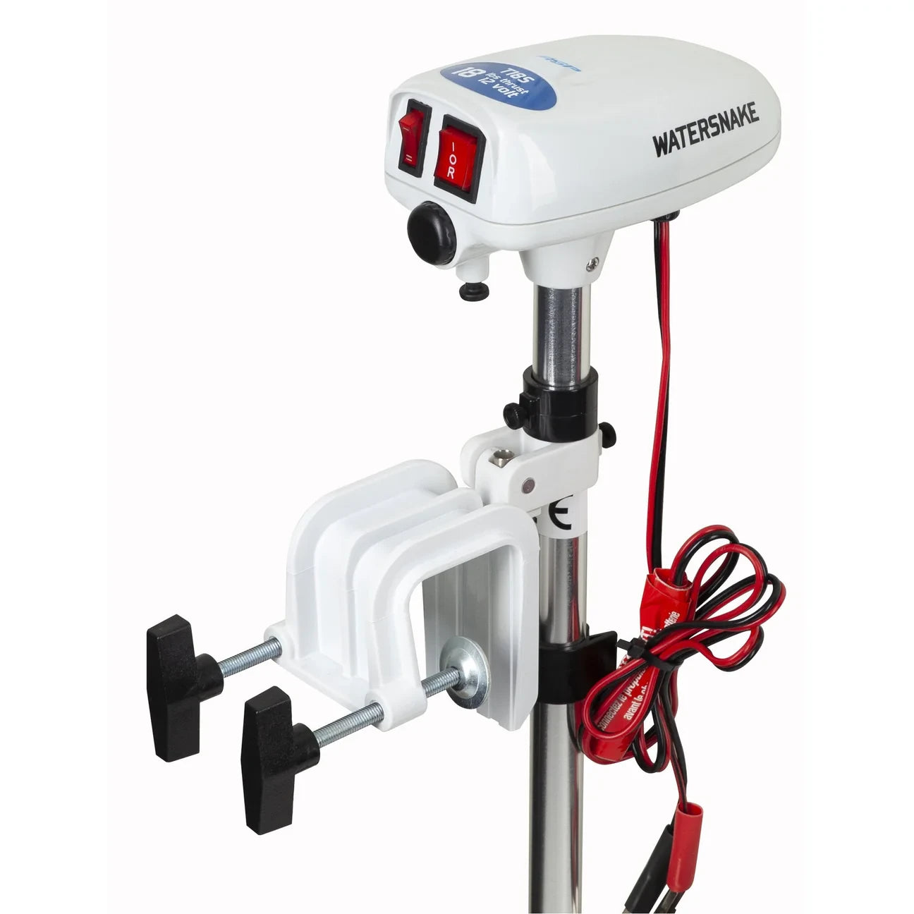 Watersnake ASP T18 SW Transom Mount Electric Trolling Motor for Kayaks & Canoes JW55043 - Emerald Ripple