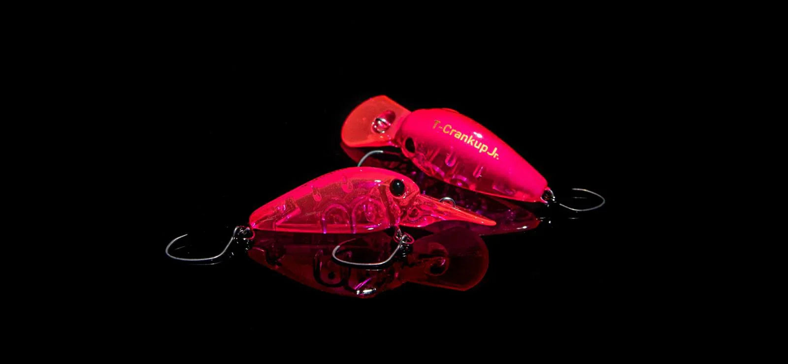 Yarie T-Crankup Jr. Slow Sinking 28mm 2.1g C18 Clear Pink