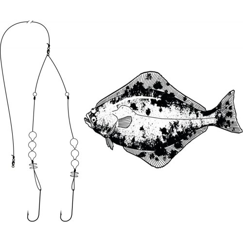 Zebco Flatty Wishbone Sea Rig