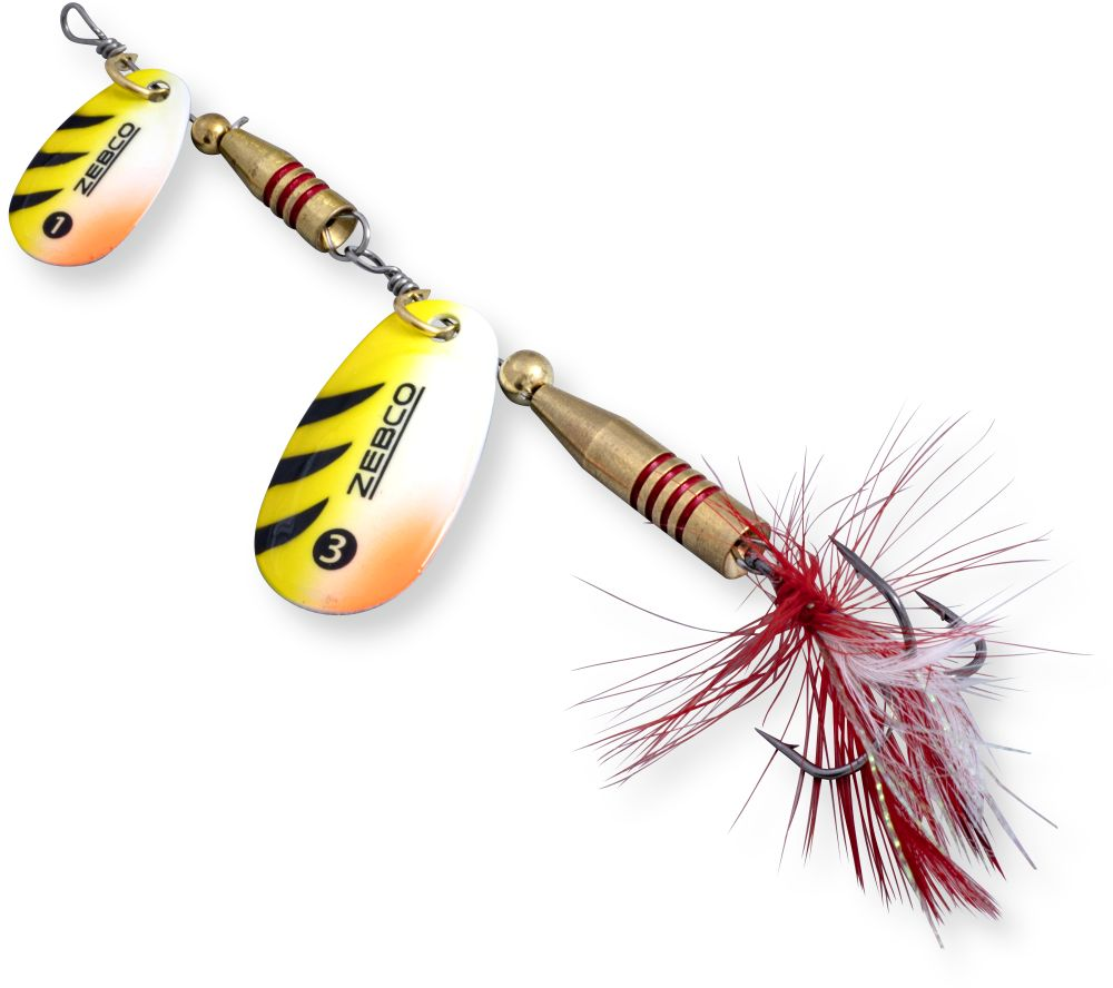 Zebco Trophy Z-Tandem Size #3 Silber Perch Foil 12g