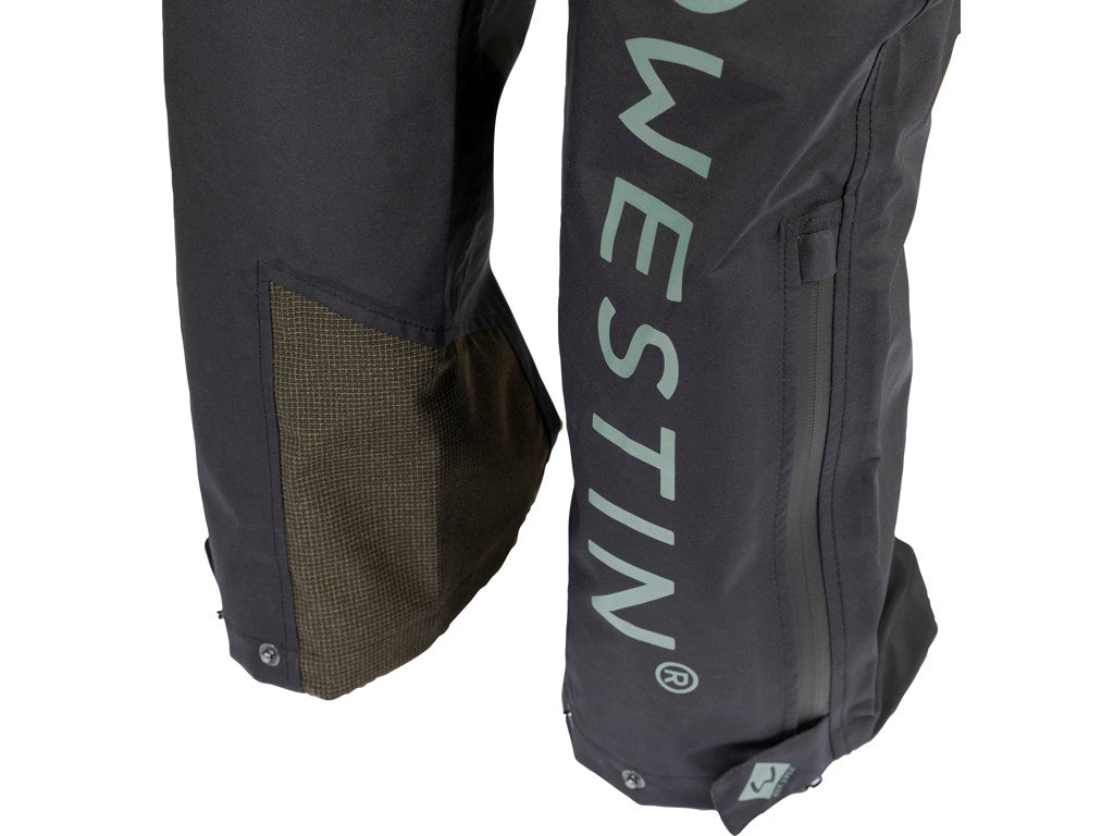 Westin W6 Rain Bibs Steel Black