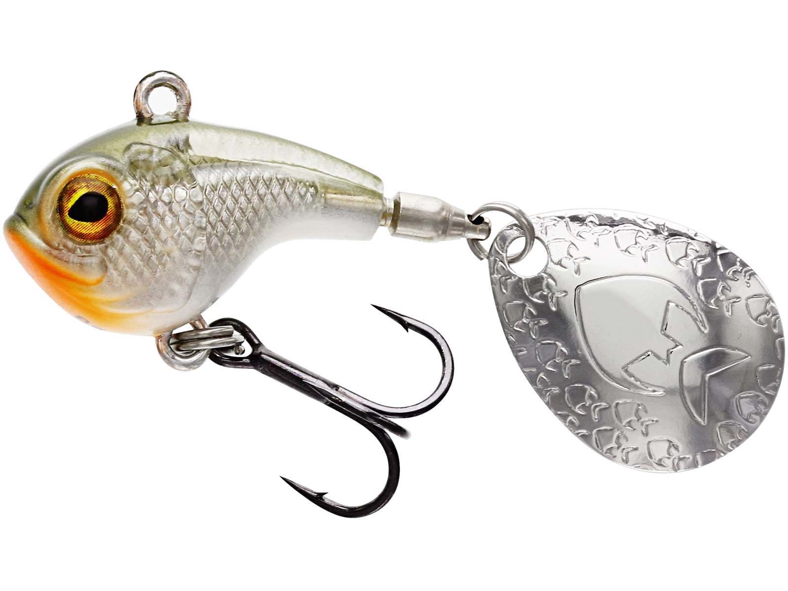 Westin DropBite Spin Tail Jig 2.6cm 8g Clear Olive