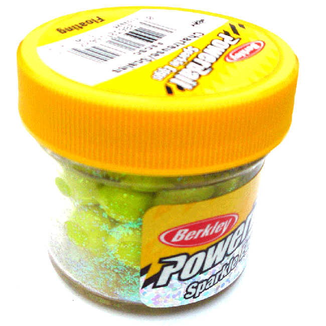 Berkley Sparkle Power Eggs Floating Magnum Chartreuse