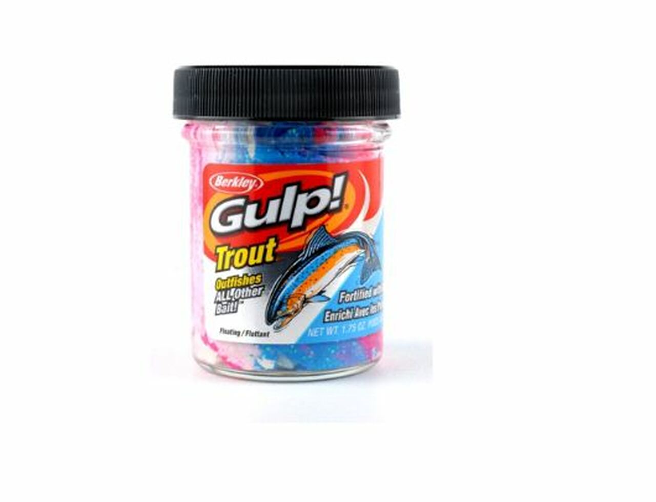 Berkley Gulp Glitter Trout Bait Dough American Pie Floating