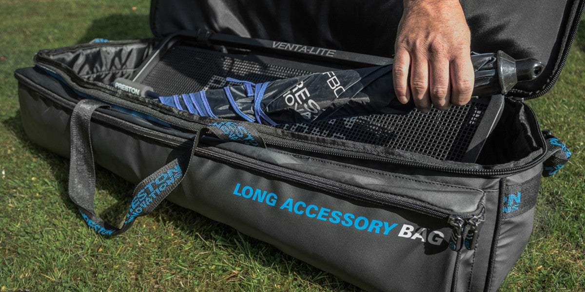 Preston Innovations World Champion Long Accessory Bag DISCONTINUED