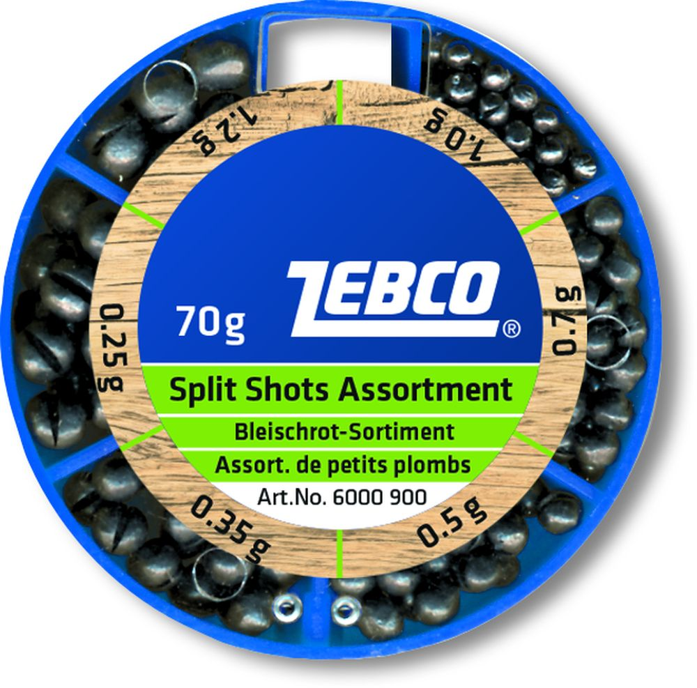 Zebco Split Shot Assortment