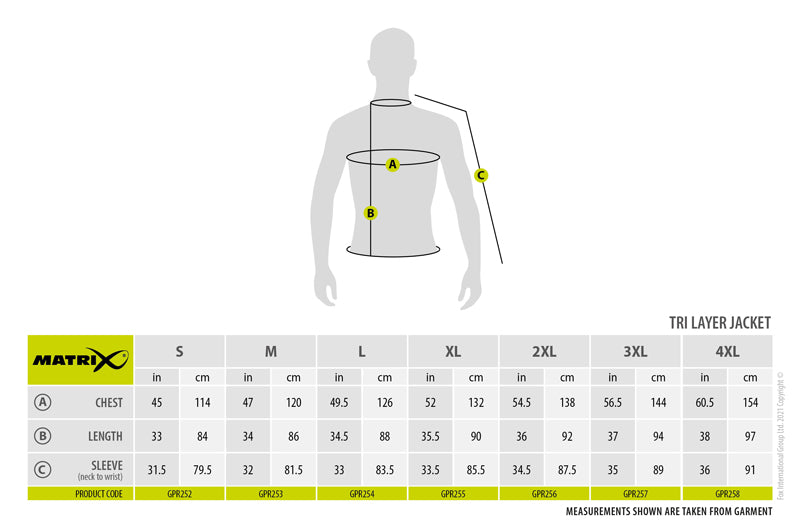 Matrix Tri-Layer Jacket 25K Pro
