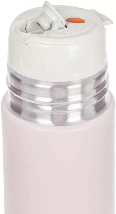 Zojirushi SV-GRE pink 500ml insulated bottle, wide mouth stainless steel interior for easy cleaning