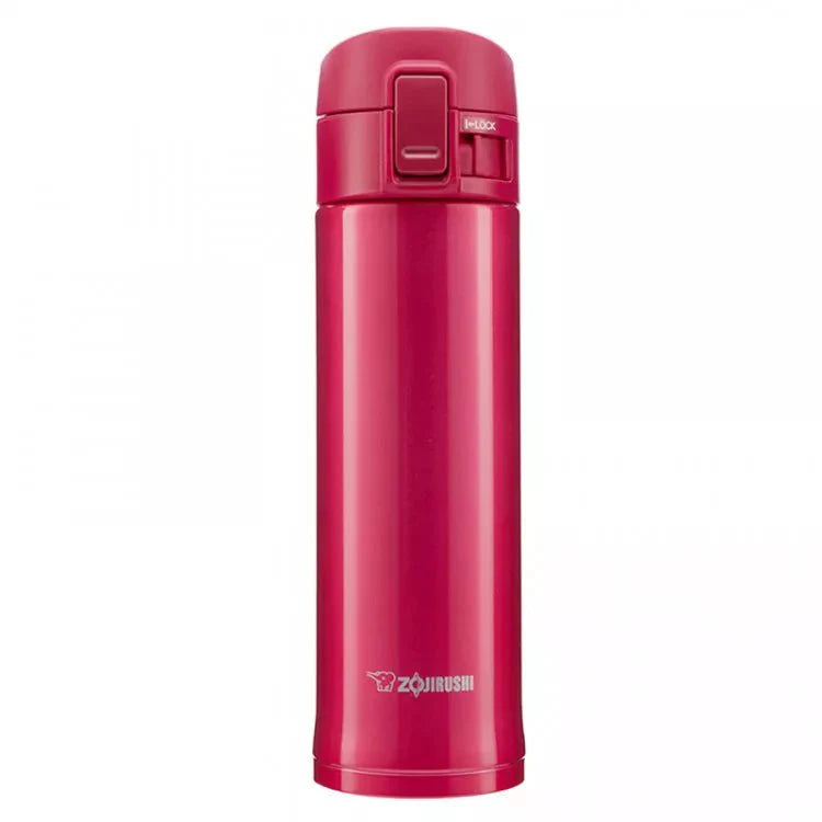 Zojirushi SM-KHE Stainless Steel Red Mug, 480 ml, slim vacuum insulated travel mug, available in Ireland
