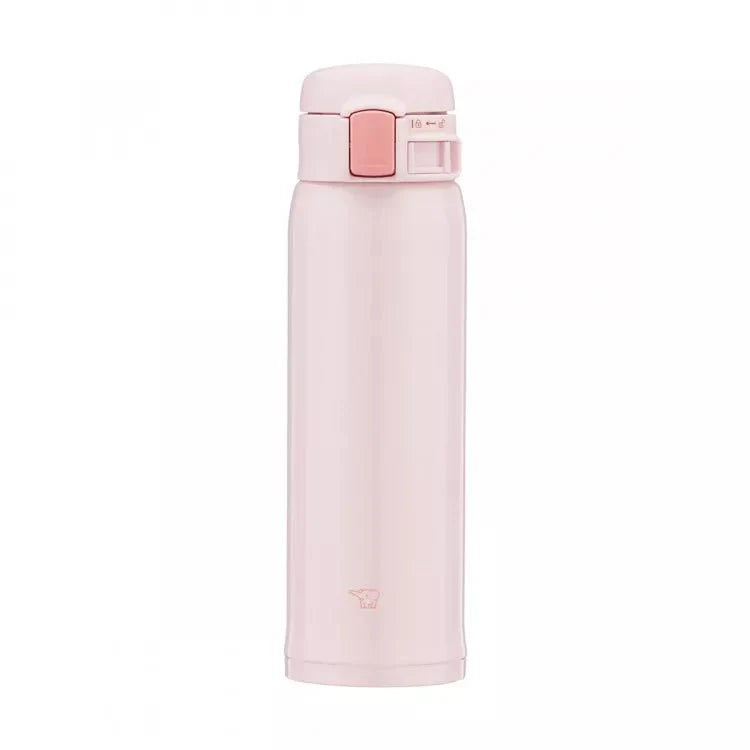 Zojirushi SM-SR travel mug pink stainless steel insulated 360ml 480ml 600ml front view