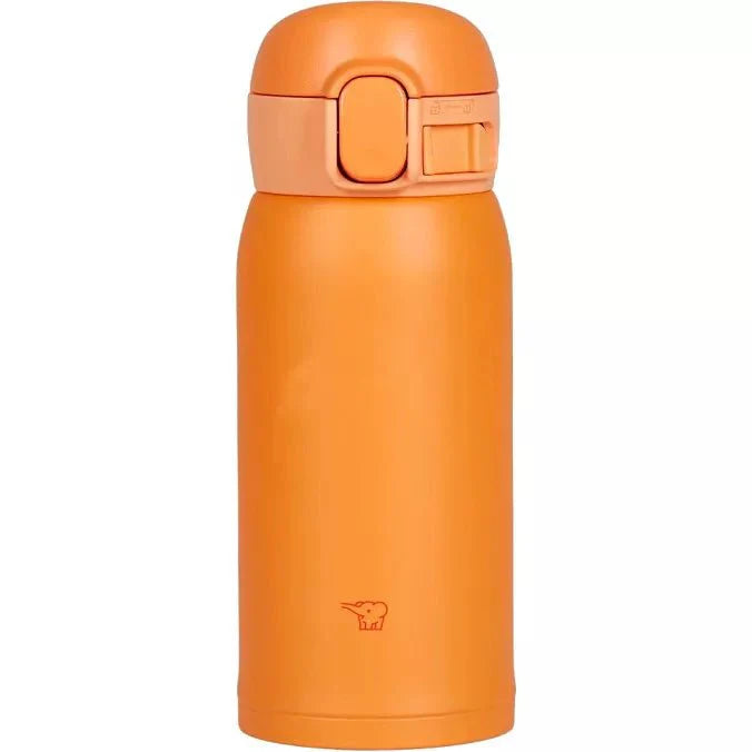 Zojirushi SM-WA Series 360ml orange insulated mug, stylish Japanese thermos for students and commuters in Ireland