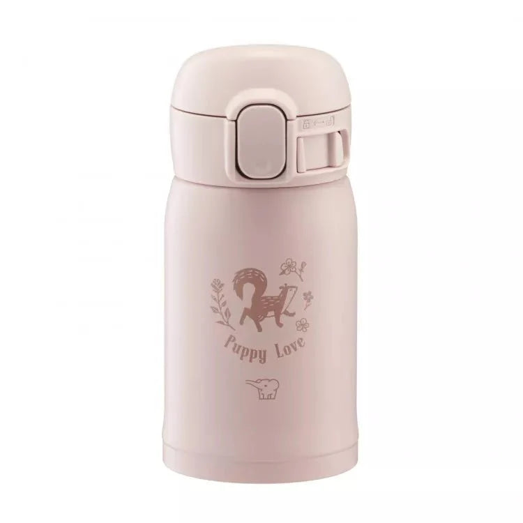 Zojirushi SM-WP24PM 240ml rose gold insulated thermo mug, compact Japanese travel cup for tea or coffee in Ireland