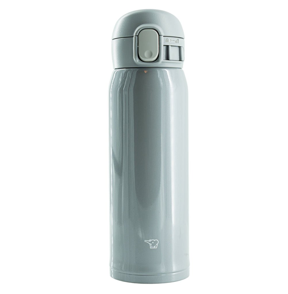 Zojirushi SM-WR48HP 480ml grey insulated travel mug, stylish Japanese thermo cup for work and study in Ireland