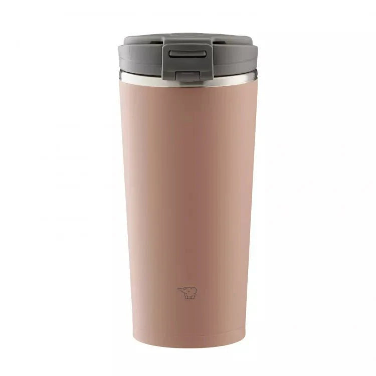 Zojirushi SX-KA Thermal Mug 300 ml brown front view insulated tumbler