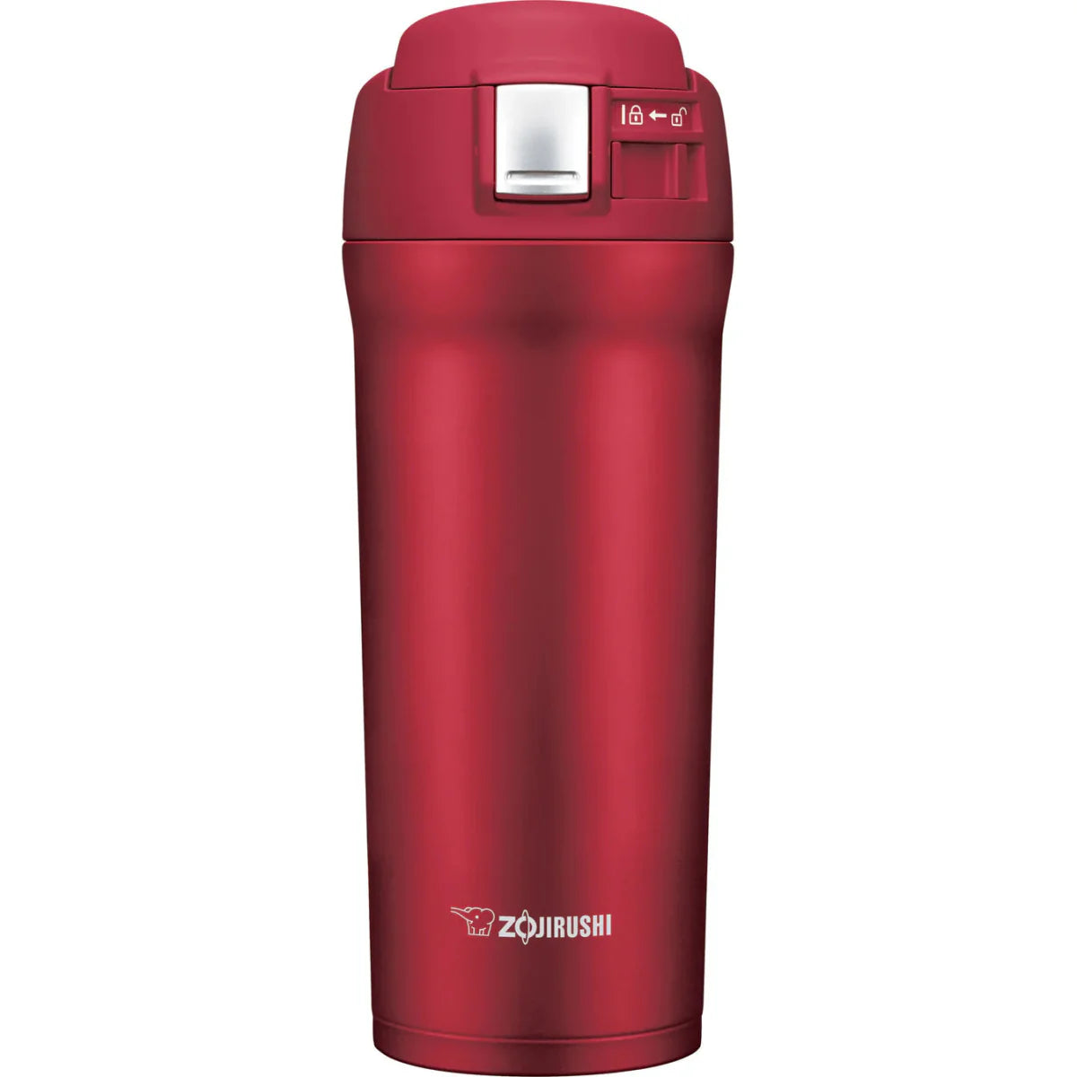 Zojirushi SM-YA48 480ml insulated red travel mug, premium Japanese stainless steel thermos cup trusted in Ireland