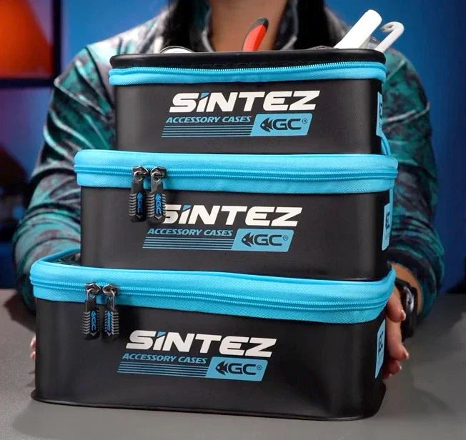 GC Sintez Eva Accessory Cases – waterproof fishing tackle storage set (3 cases)