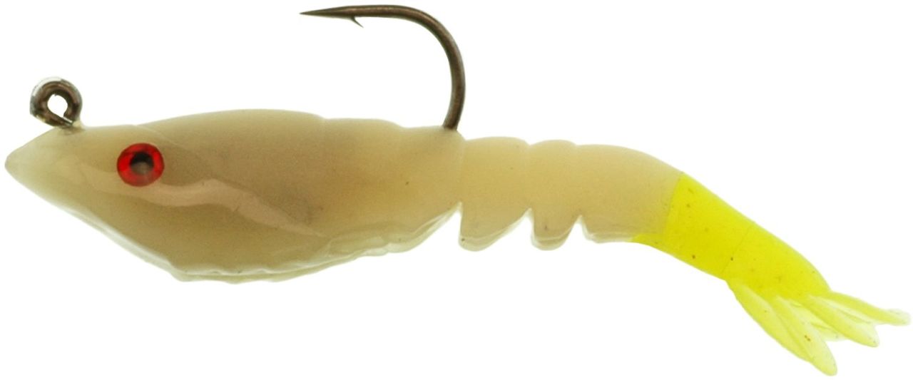Berkley Rattle Shrimp Glow/Chartreuse