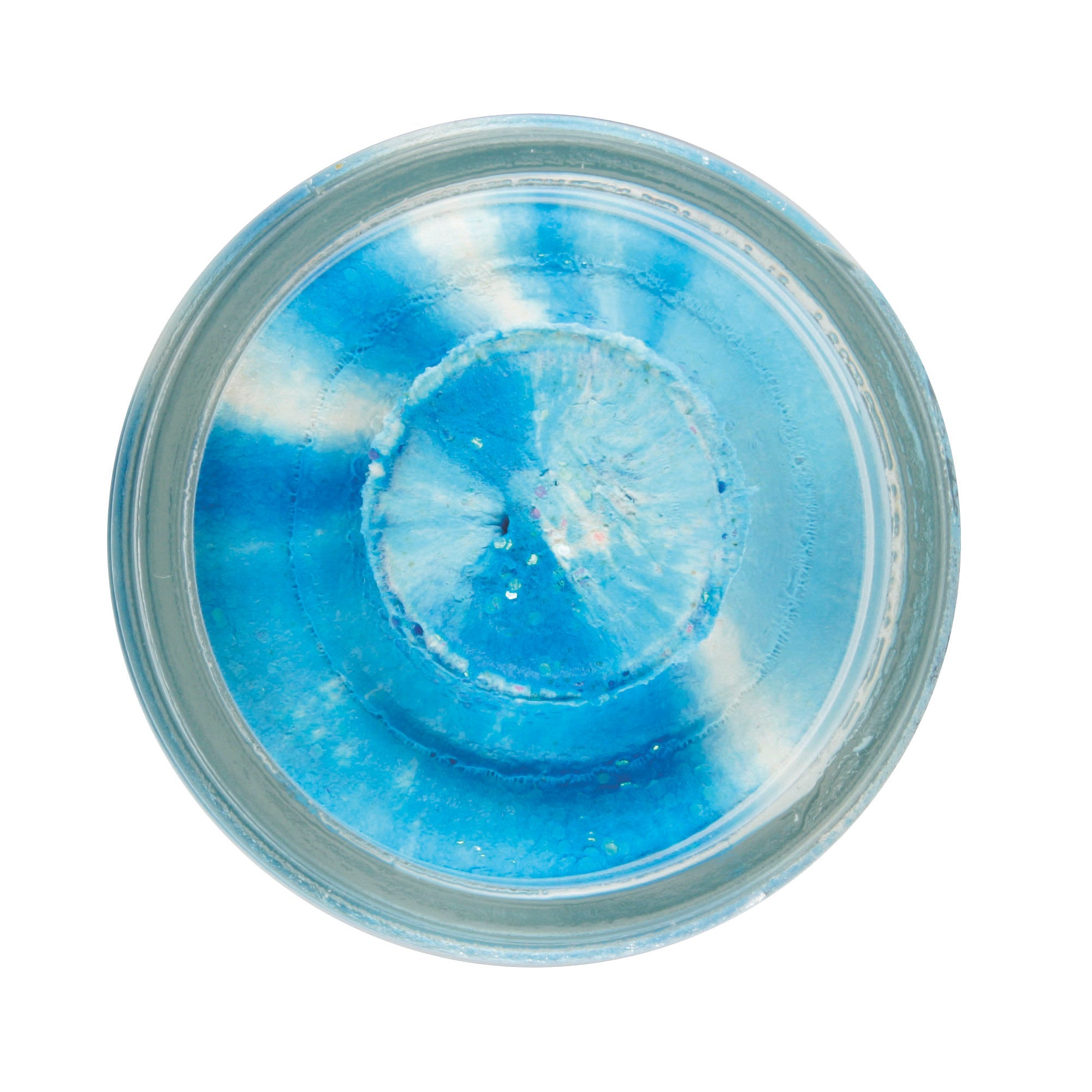 Berkley PowerBait Natural Glitter Trout Bait Garlic Neon Blue