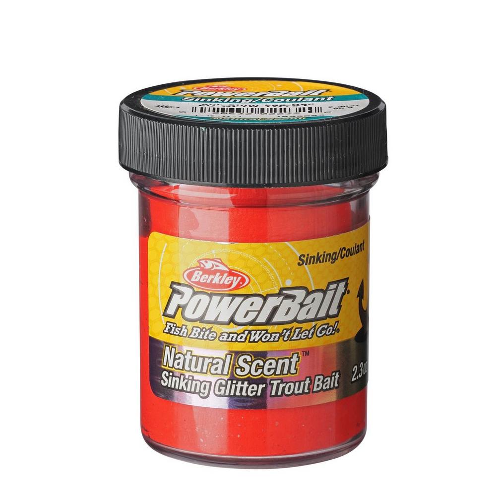 Berkley PowerBait Trout Dough Salmon Egg Red Glitter Sinking