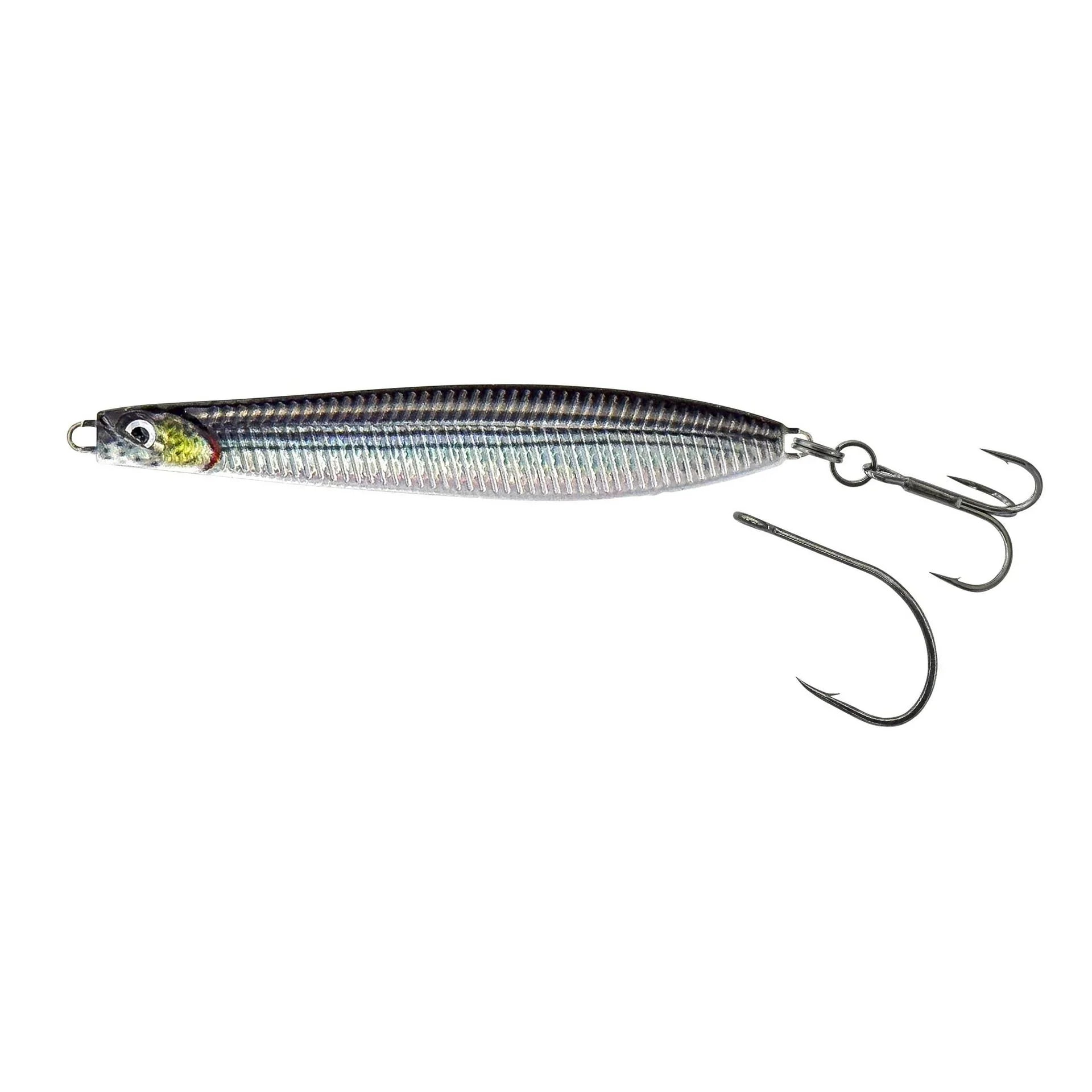 Savage Gear Seeker ISP 102mm 28g Silver Black Mullet