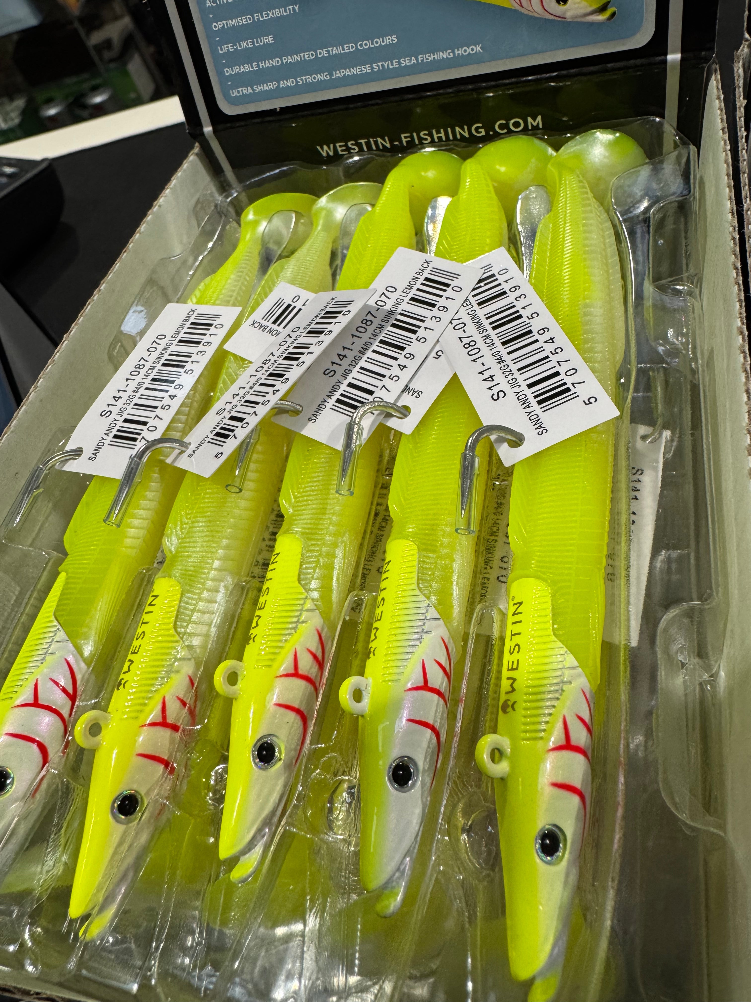 Westin Sandy Andy Jig 14cm 32g Limited Edition Colors