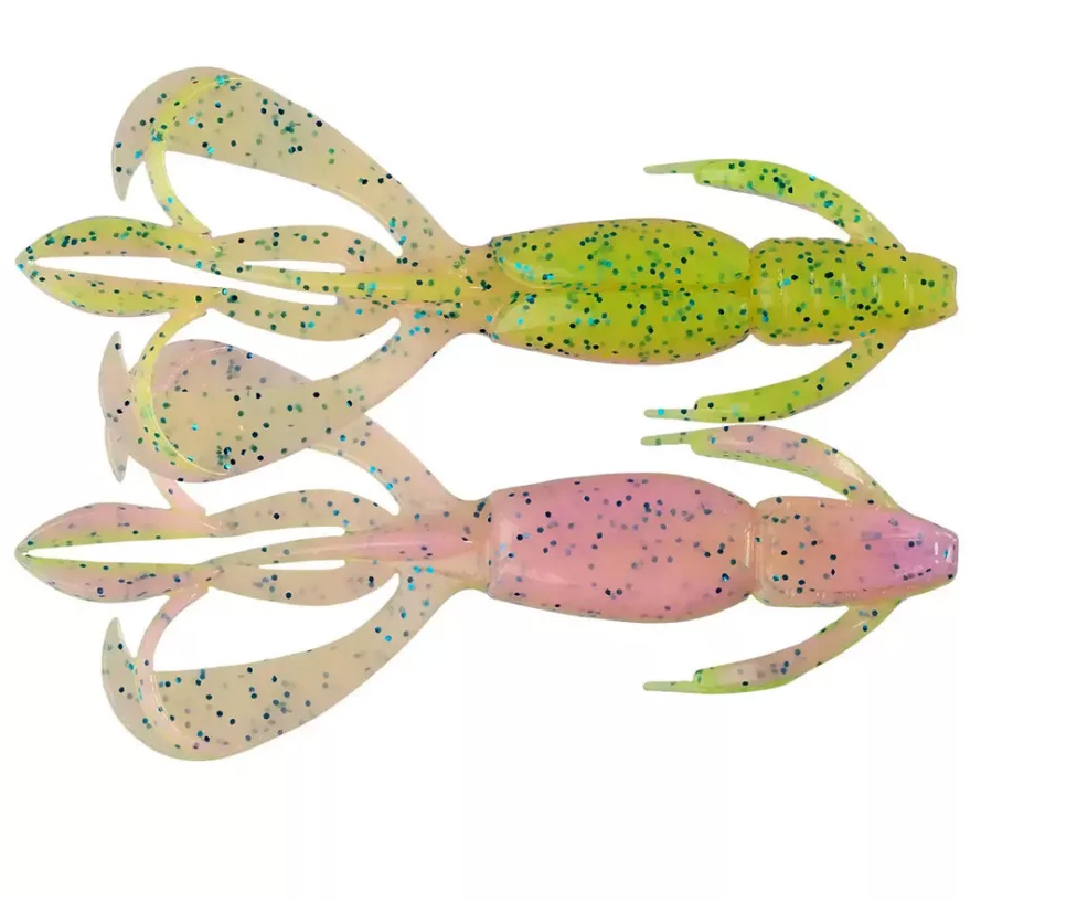 Soft Lure Keitech  Crazy Flapper  EA16T	Cotton Candy Blue FLK.