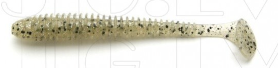 Soft Lure Keitech Easy Shiner 320S	Silver Shad