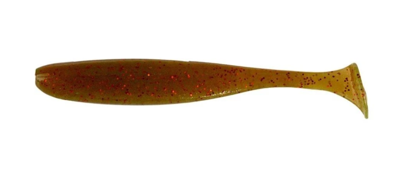 Soft Lure Keitech Easy Shiner PAL07S	Motor Oil Red Flake