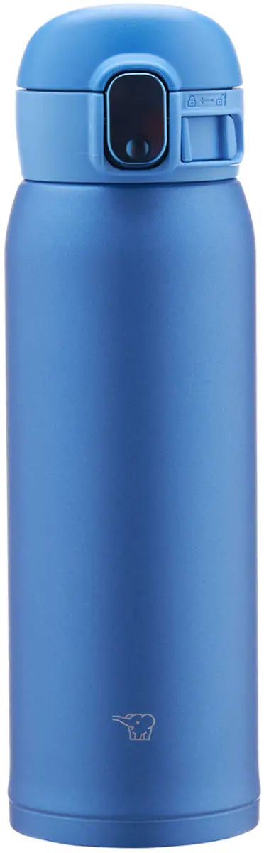 Zojirushi SM-WA48 matte blue stainless steel travel mug, 480 ml