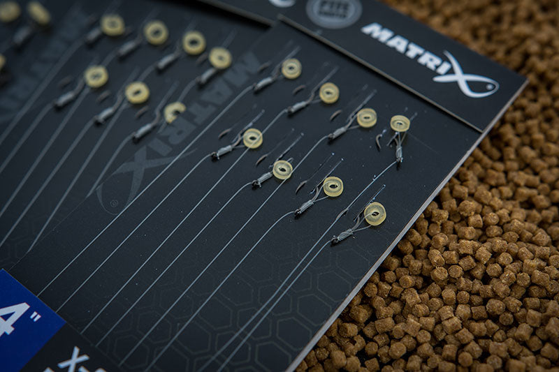 Matrix MXC-4 XStrong Bait Band Rigs Barbless 10cm/4ins