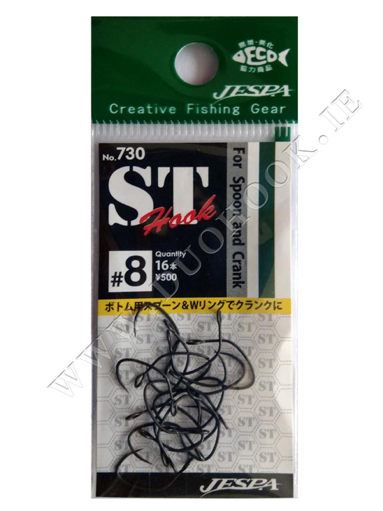 Yarie 730 ST Hook Matt Black