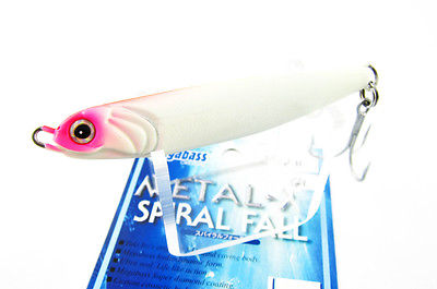 MEGABASS METAL-X SPIRAL FALL (50g) GLOW PINK