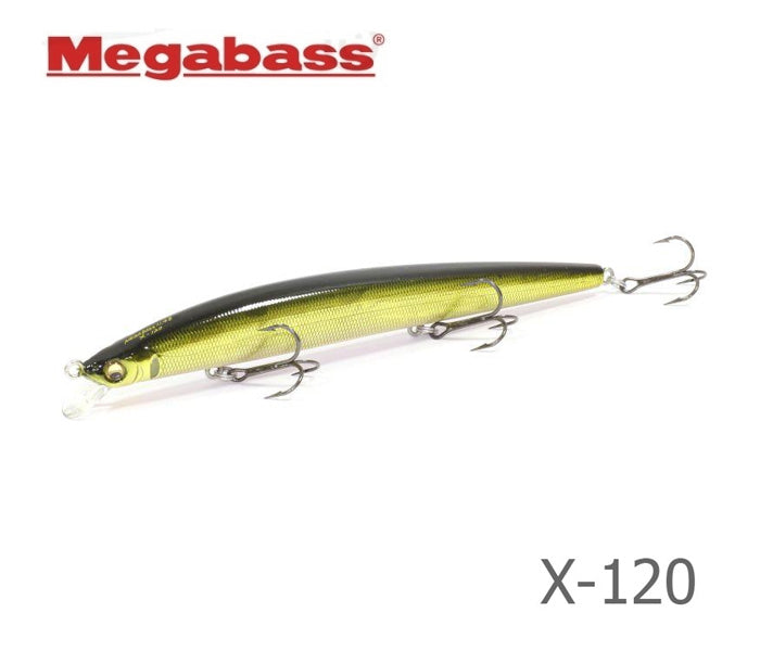 MEGABASS X-120 M MOSS BACK GOLDEN SHAD