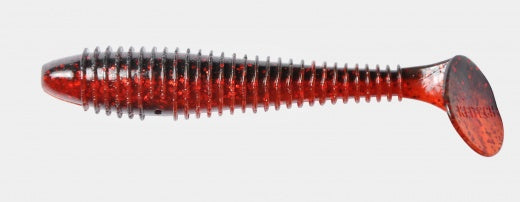 Keitech Swing Impact Fat 3.8'' #411 BLACK CHERRY 6pcs.