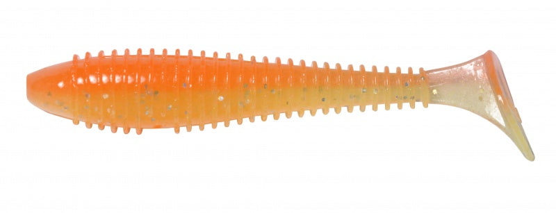 Keitech Swing Impact Fat 3.8'' LT#08 ORANGE RAINBOW 6pcs.