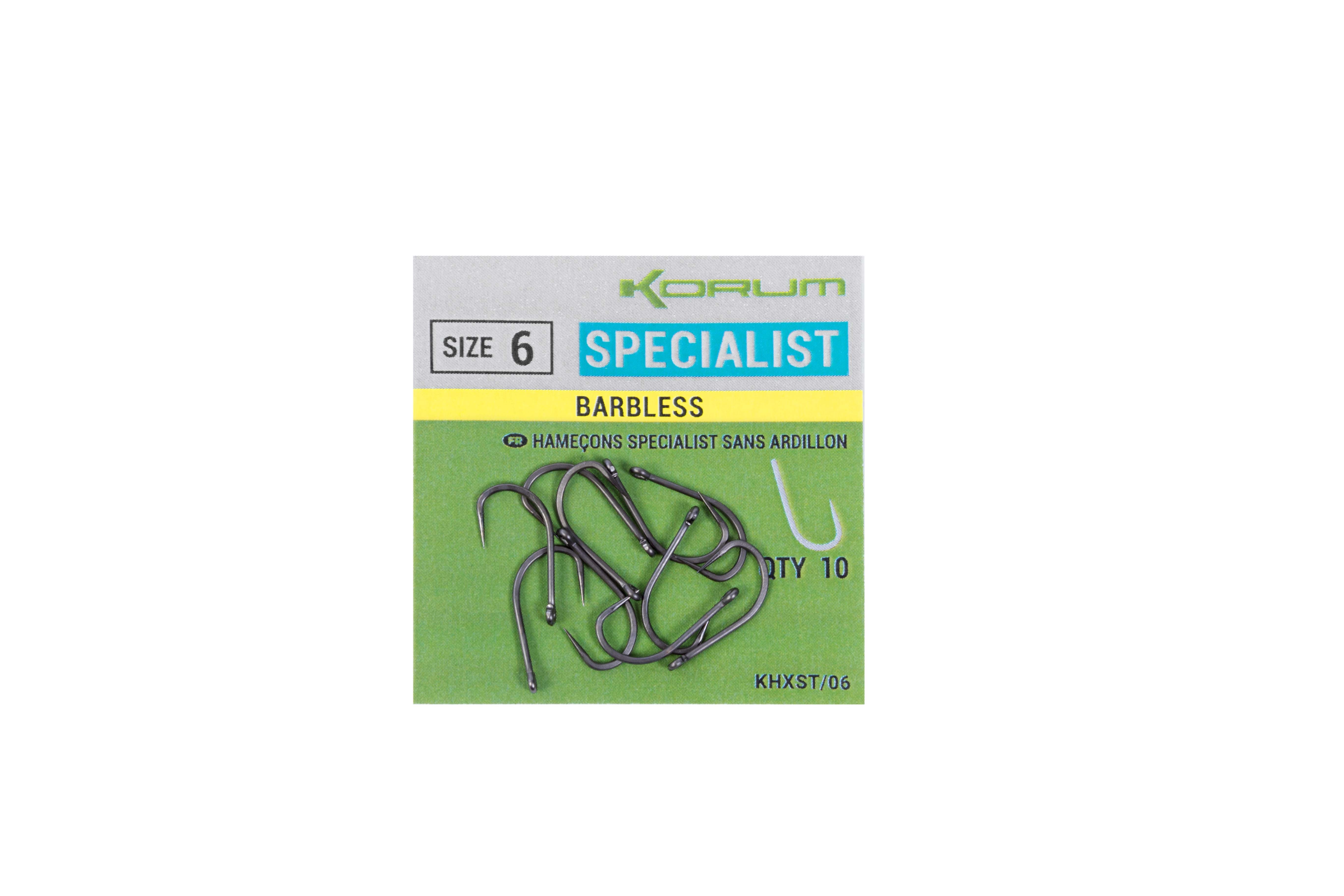 Korum Xpert Specialist Micro Barbed Hooks