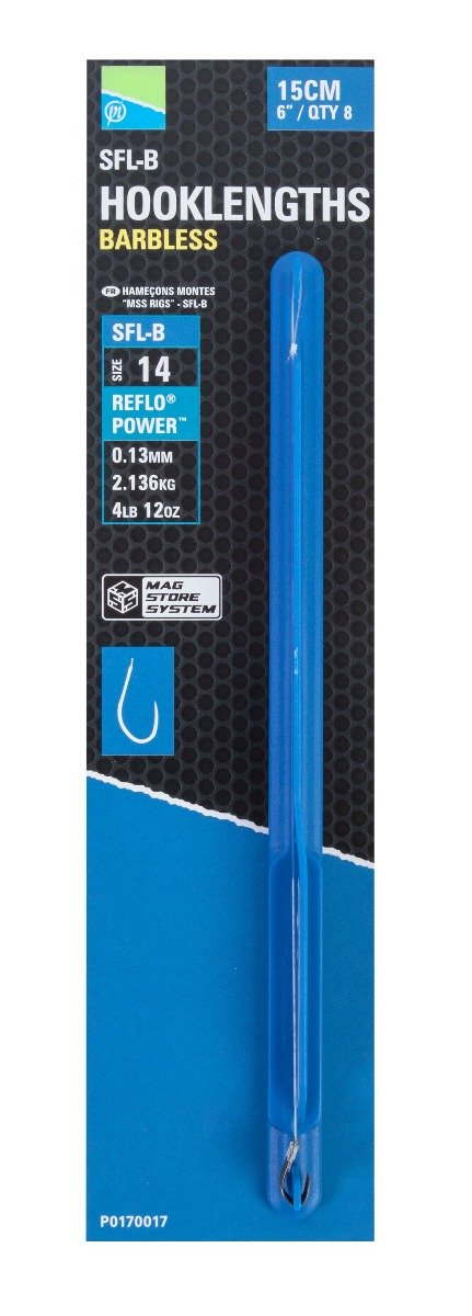 Preston Innovations SFL-B Spade End Mag Store Hooklengths