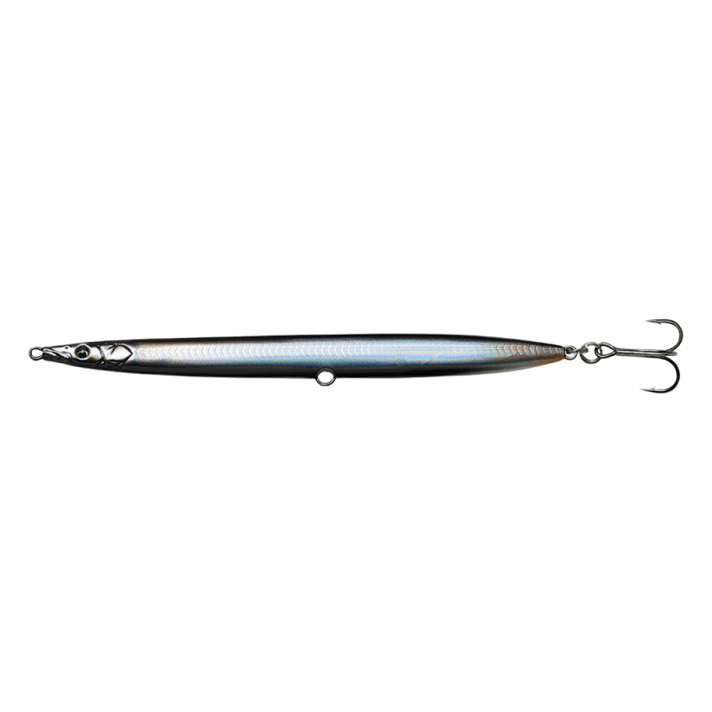 Savage Gear 3D Sandeel Pencil 125cm 19g Black Silver